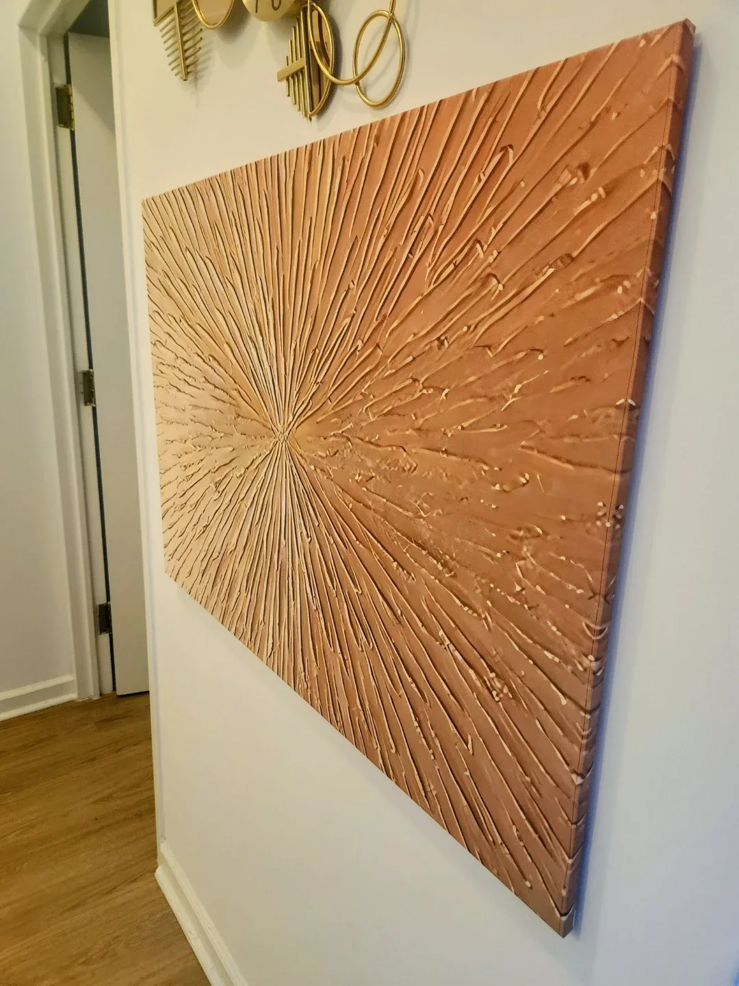 Gold Modern Abstract Wall Art image indicator(2)