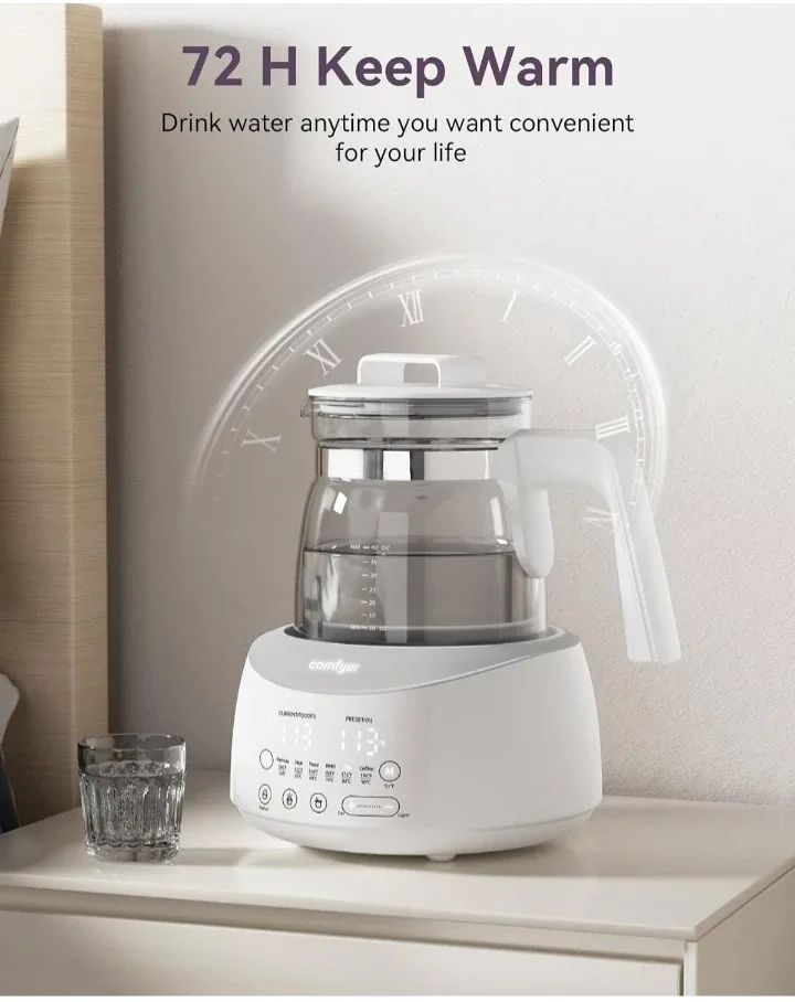 Comfyer Smart Water Kettle with Built-in Thermostat - New image indicator(3)