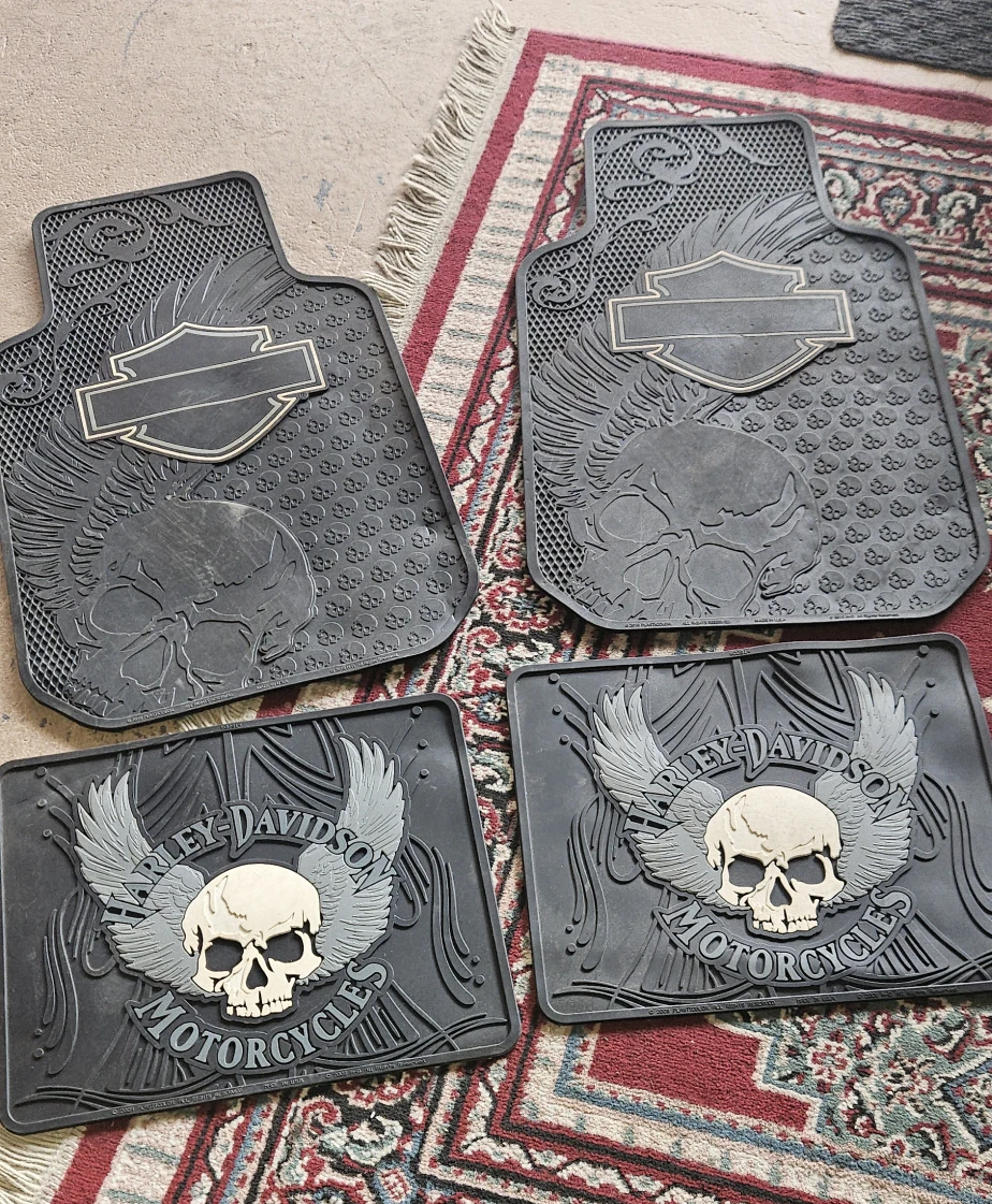Harley-Davidson Motorcycle Floor Mats - Set of 4 - photo 2