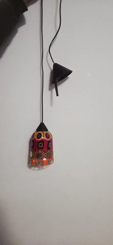 Murano Style Glass Pendant Light set of 2 image indicator(2)