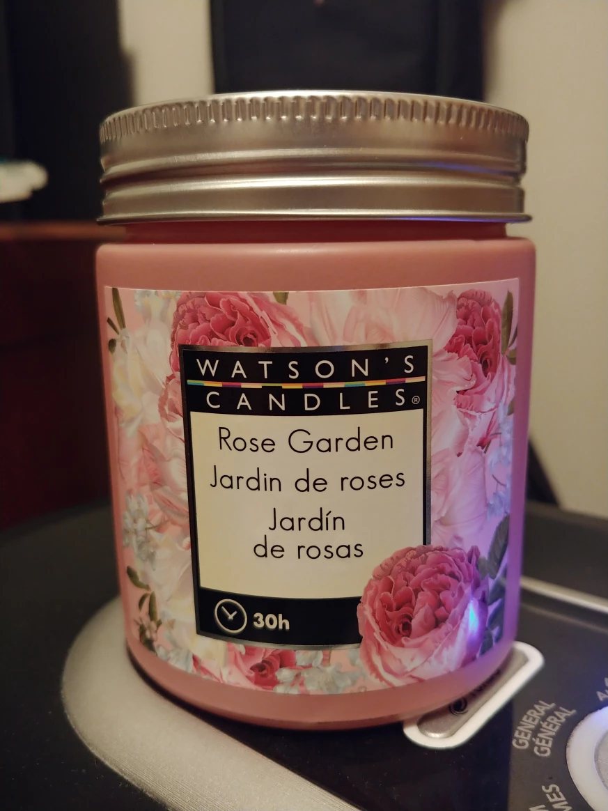 Watson's Candles Rose Garden Candle