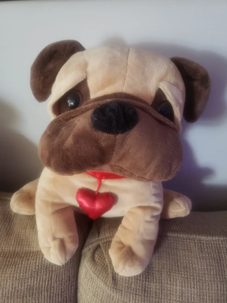 Stuffed Pug & Tiger Plush Toys