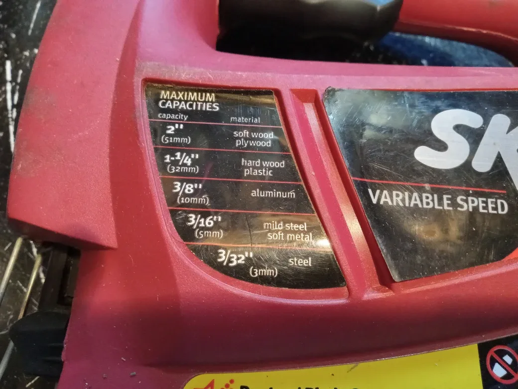 Skil 3.5 AMP Variable Speed Jigsaw