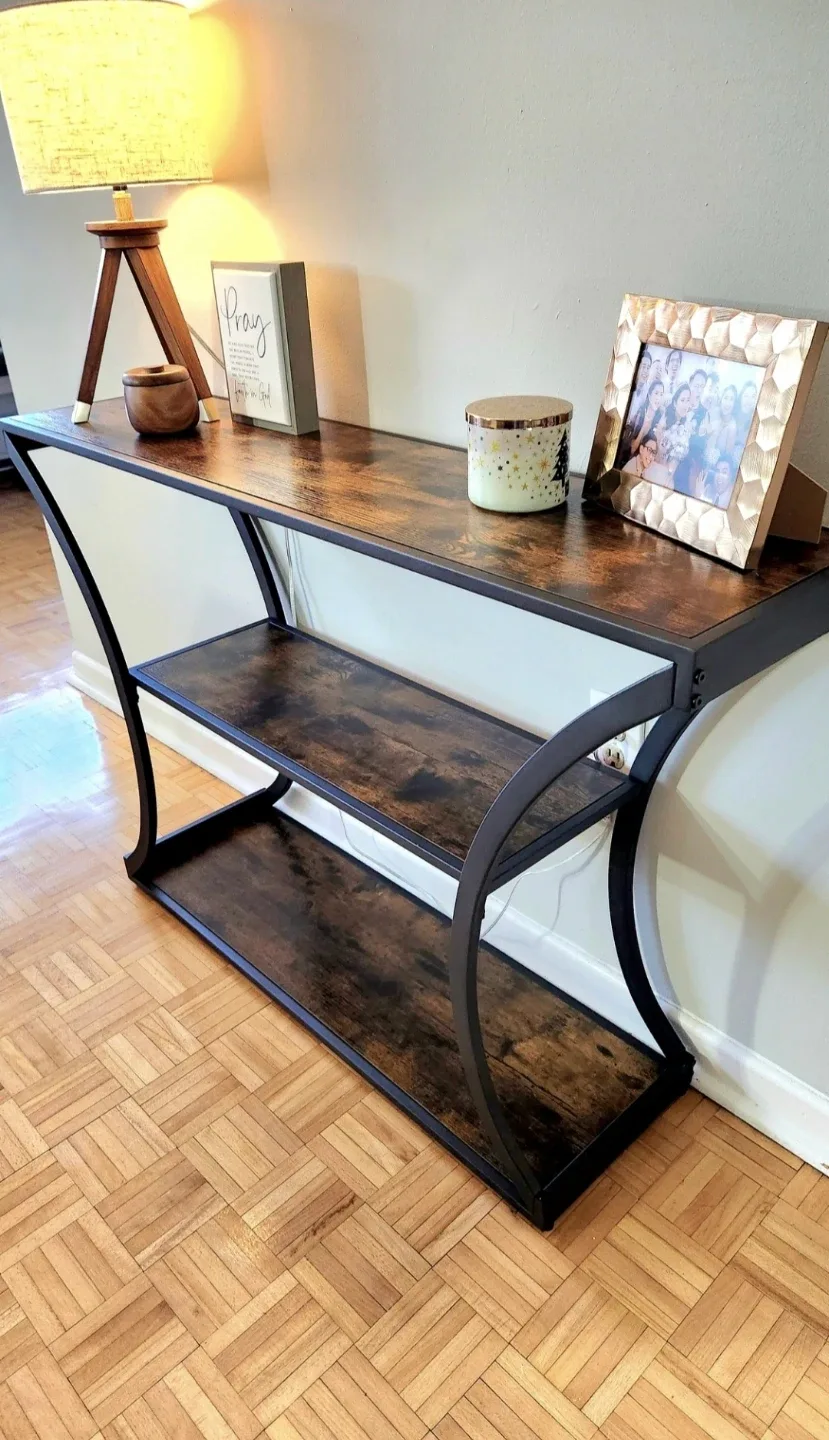 3-Level Curved Console Table *new