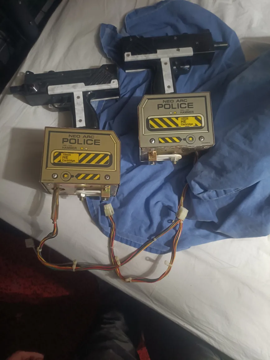 steel gunner 2 arcade guns 100 each