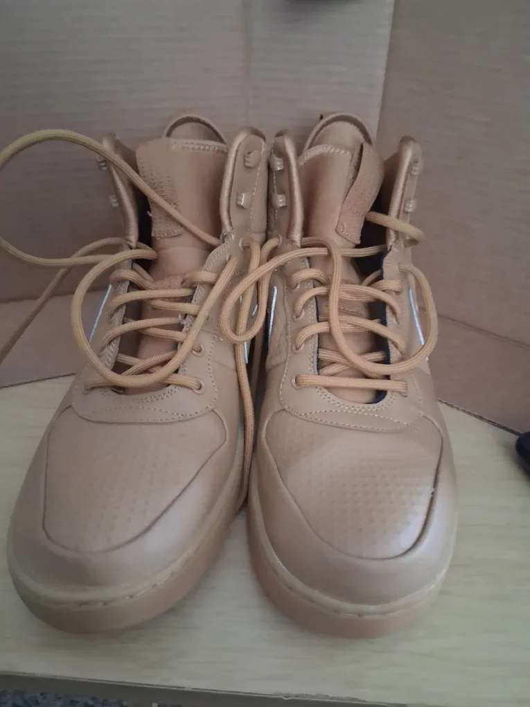 Nike High-Top Sneakers - Tan