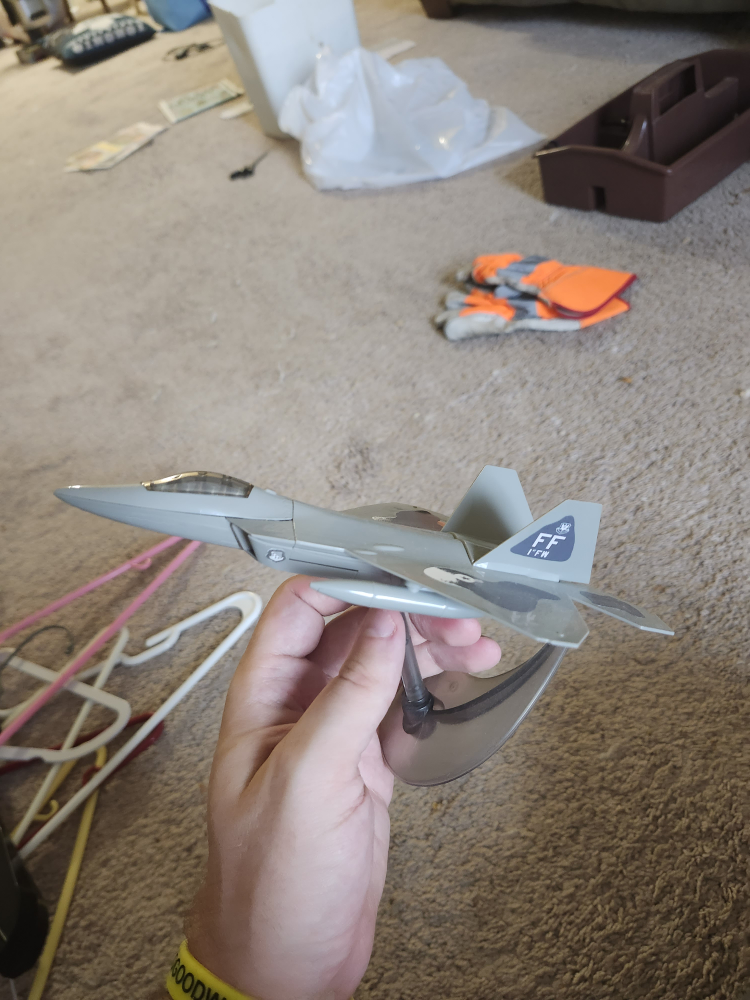 F-22 Raptor Model Plane
