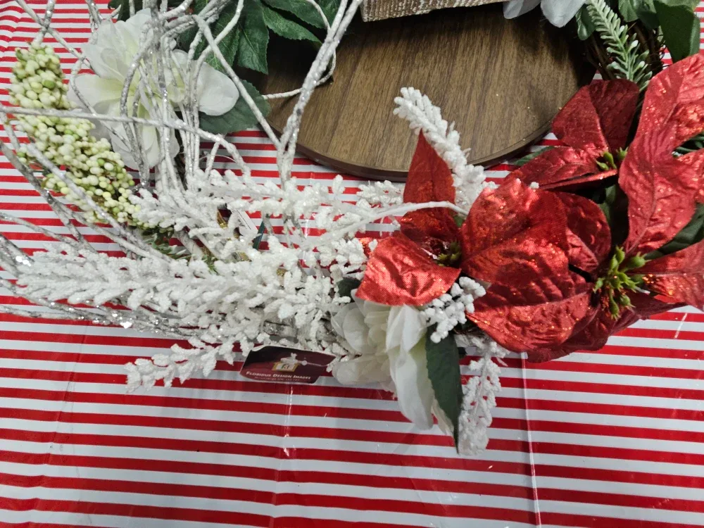 Floral Wreath with 'Life is Good' Sign image indicator(3)