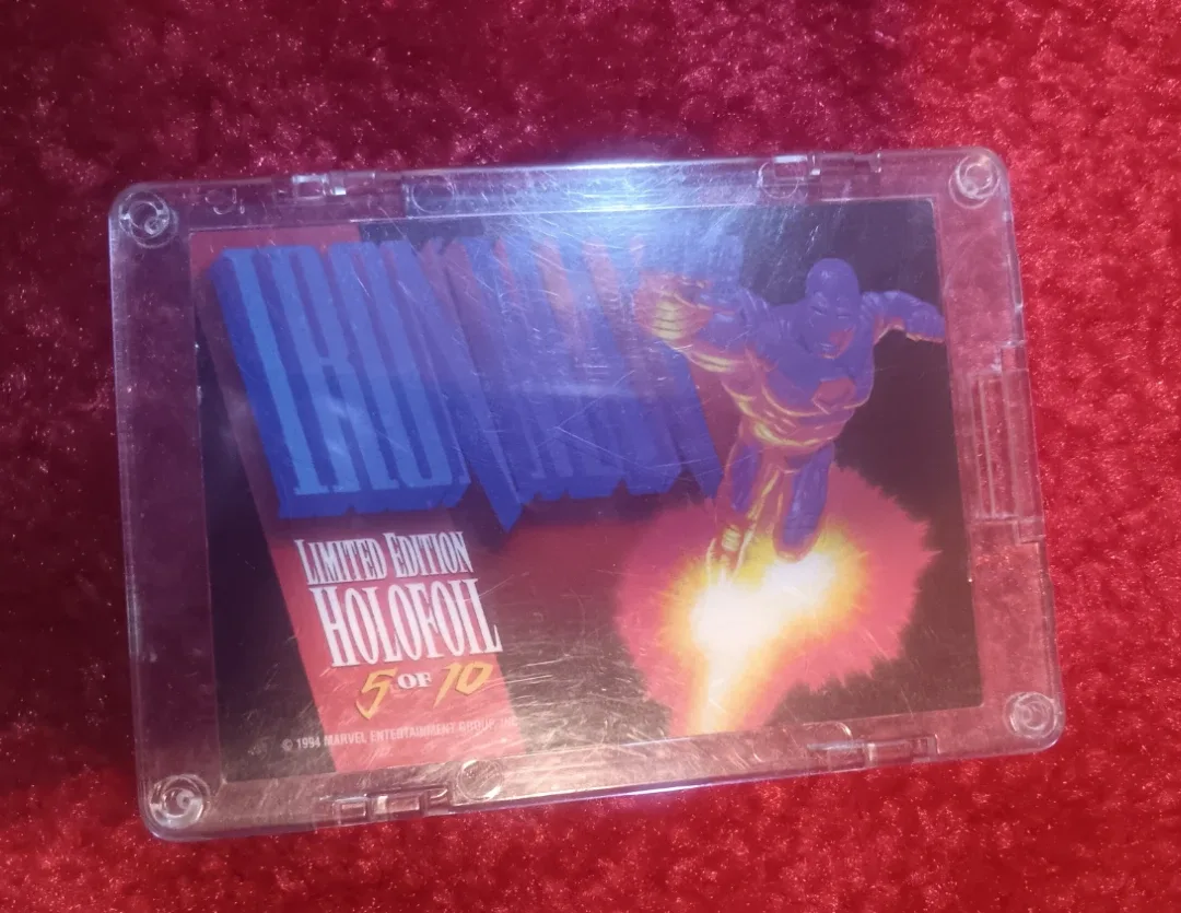 Marvel Iron Man Holofoil Trading Card image indicator(2)