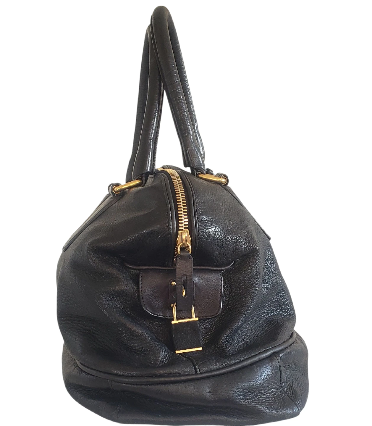 Vintage Celine Phoebe Philo Era Padlock Key Tote - photo 3