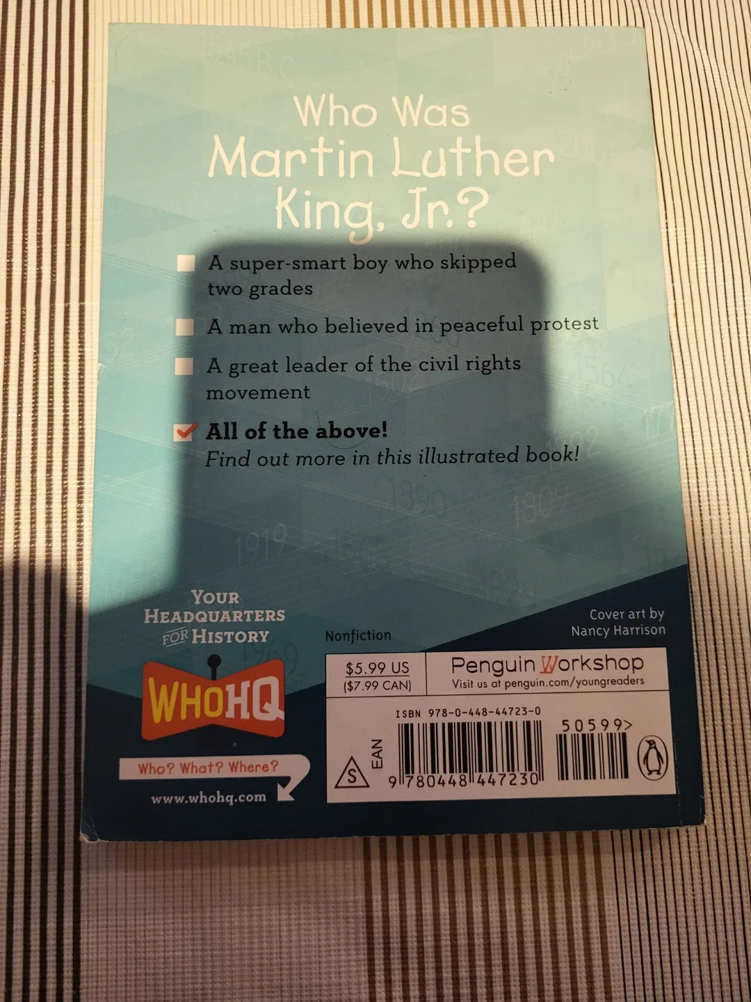 Who Was Martin Luther King, Jr.? Book image indicator(2)