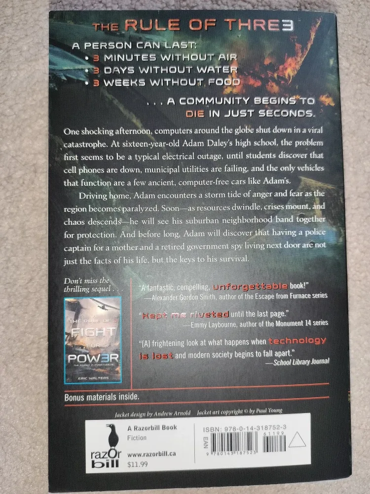 The Rule of Three by Eric Walters image indicator(2)