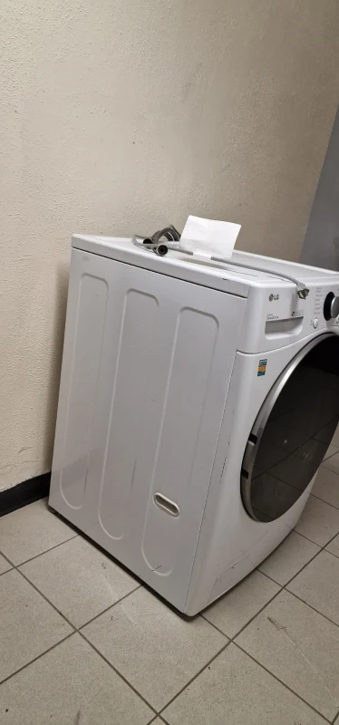 LG Front Load Washer - White - photo 2