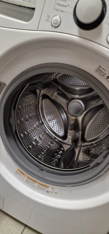 LG Front Load Washer - White - photo 3