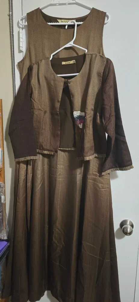 In-Look Brown Dress - Size XL