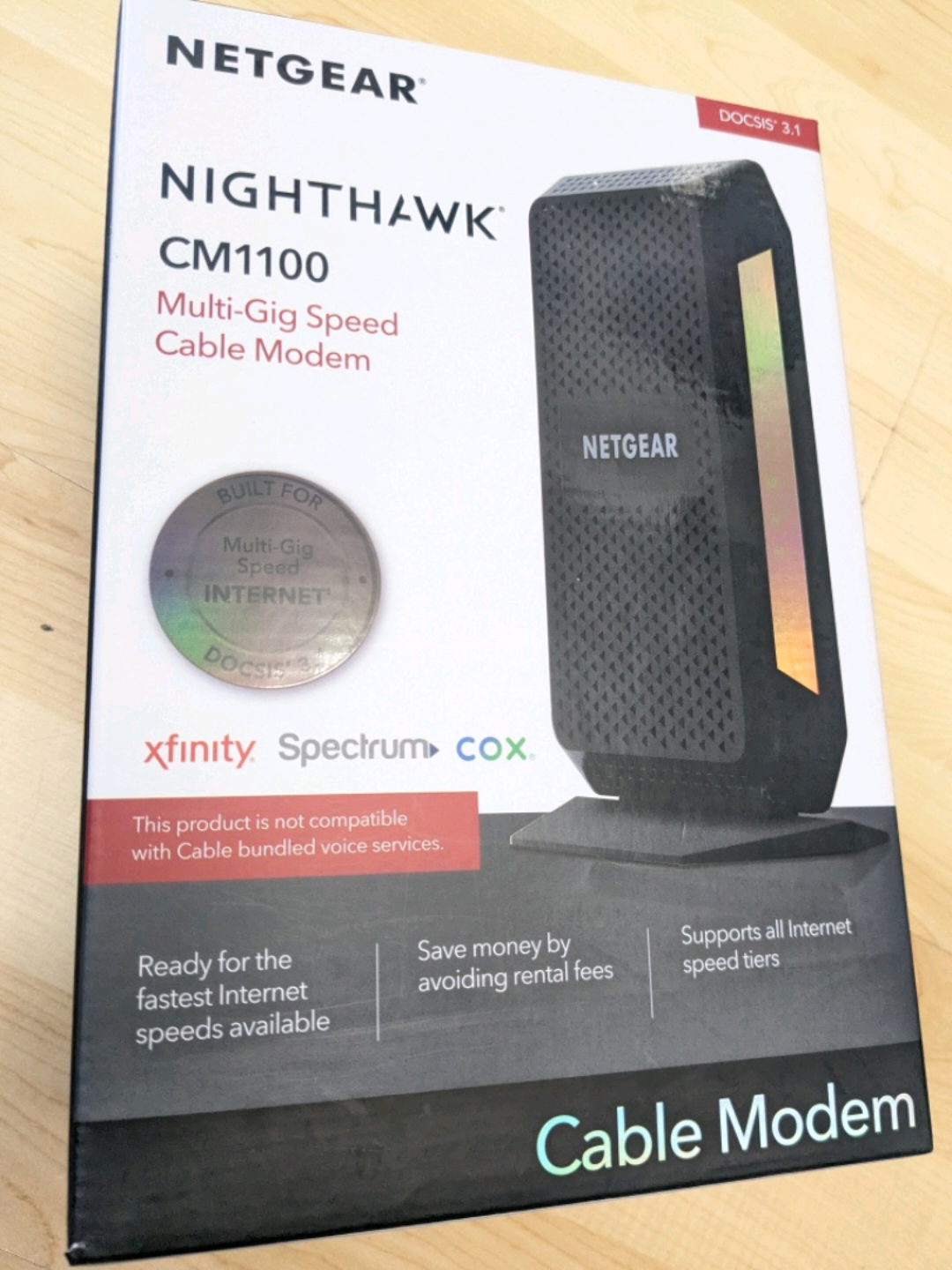 Netgear Nighthawk Multi Gig Speed Cable Modem