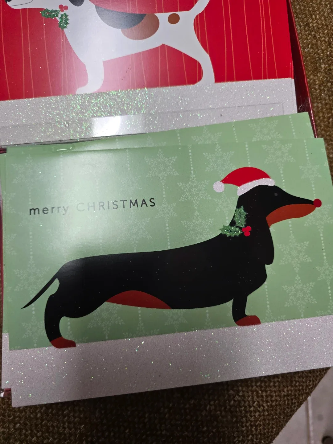 Christmas Cards with Dog Designs - New -17 pcs image indicator(2)