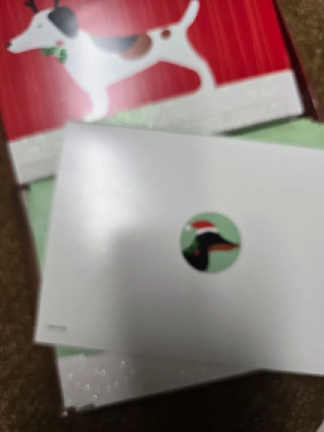 Christmas Cards with Dog Designs - New -17 pcs image indicator(5)