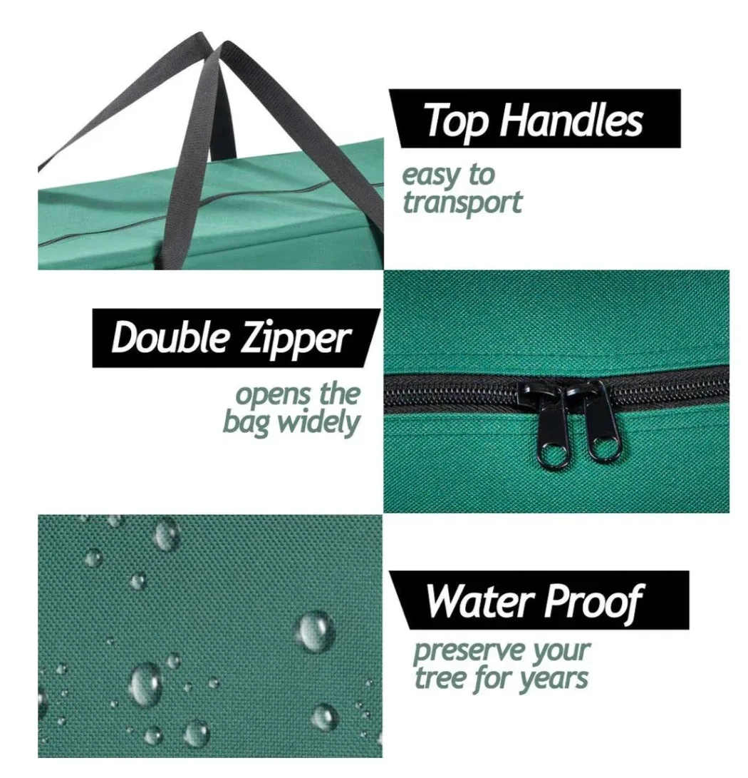 Approx. 7.5ft Artificial Christmas Tree with Storage Bag image indicator(5)