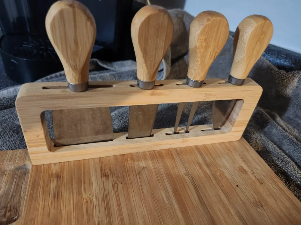 Royalhouse Cheese Board with Knife Set