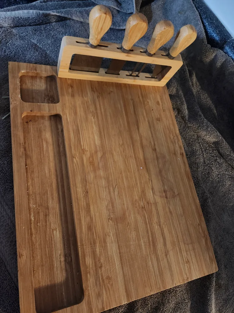 Royalhouse Cheese Board with Knife Set image indicator(2)