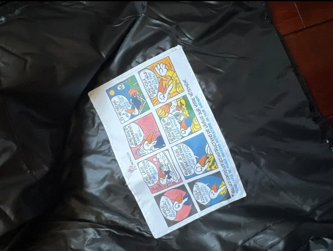 Moncler Black Padded Down Jacket - Size L image indicator(3)