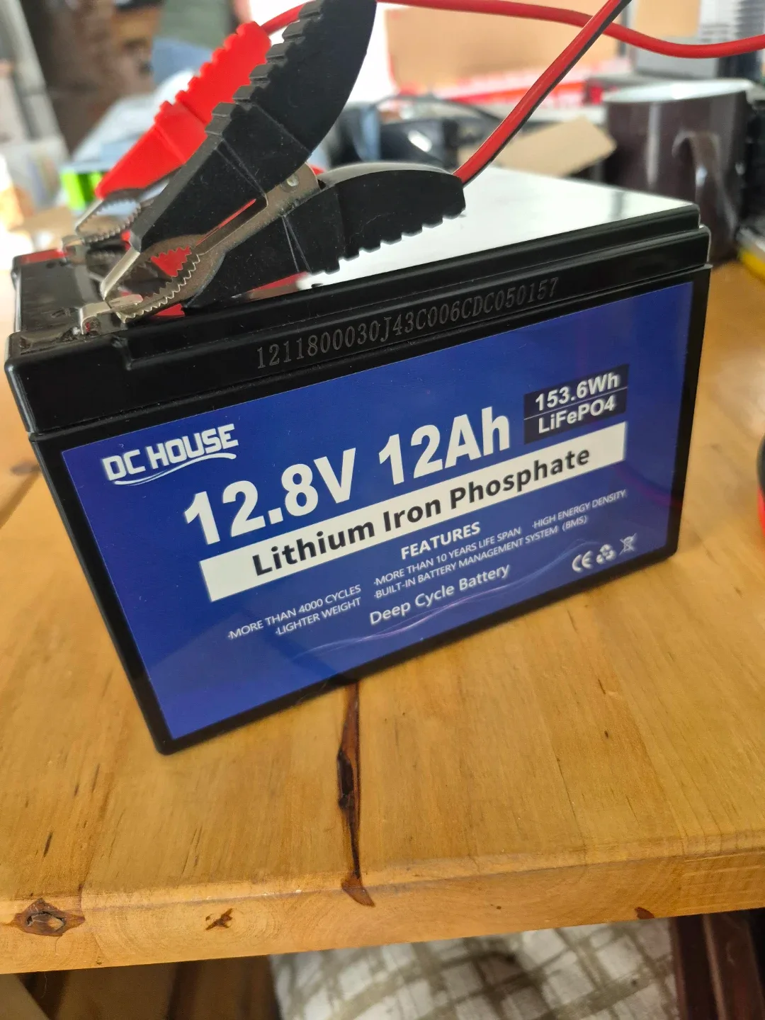 Deepcyle 12.8V 12Ah Battery image indicator(6)