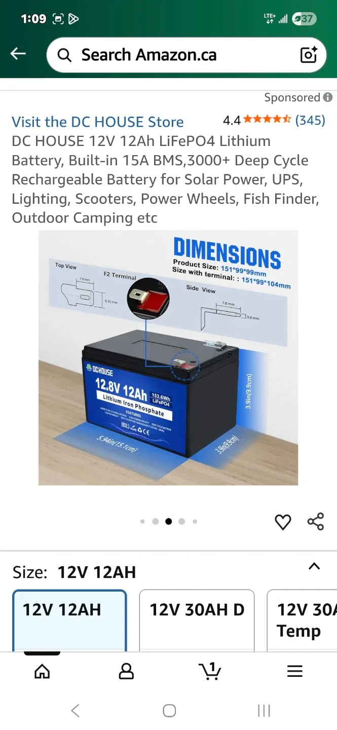 Deepcyle 12.8V 12Ah Battery image indicator(8)