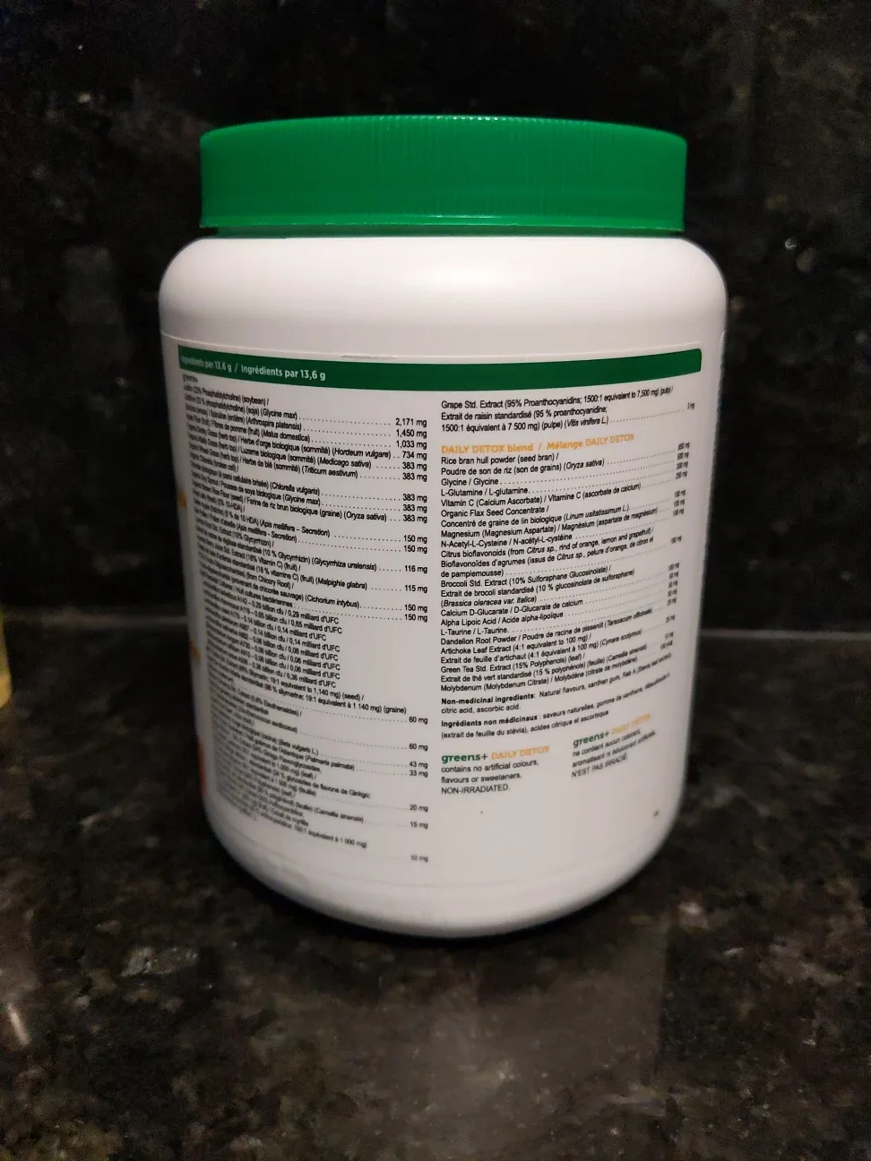 Genuine Health Daily Detox Greens+ - Lemon image indicator(2)