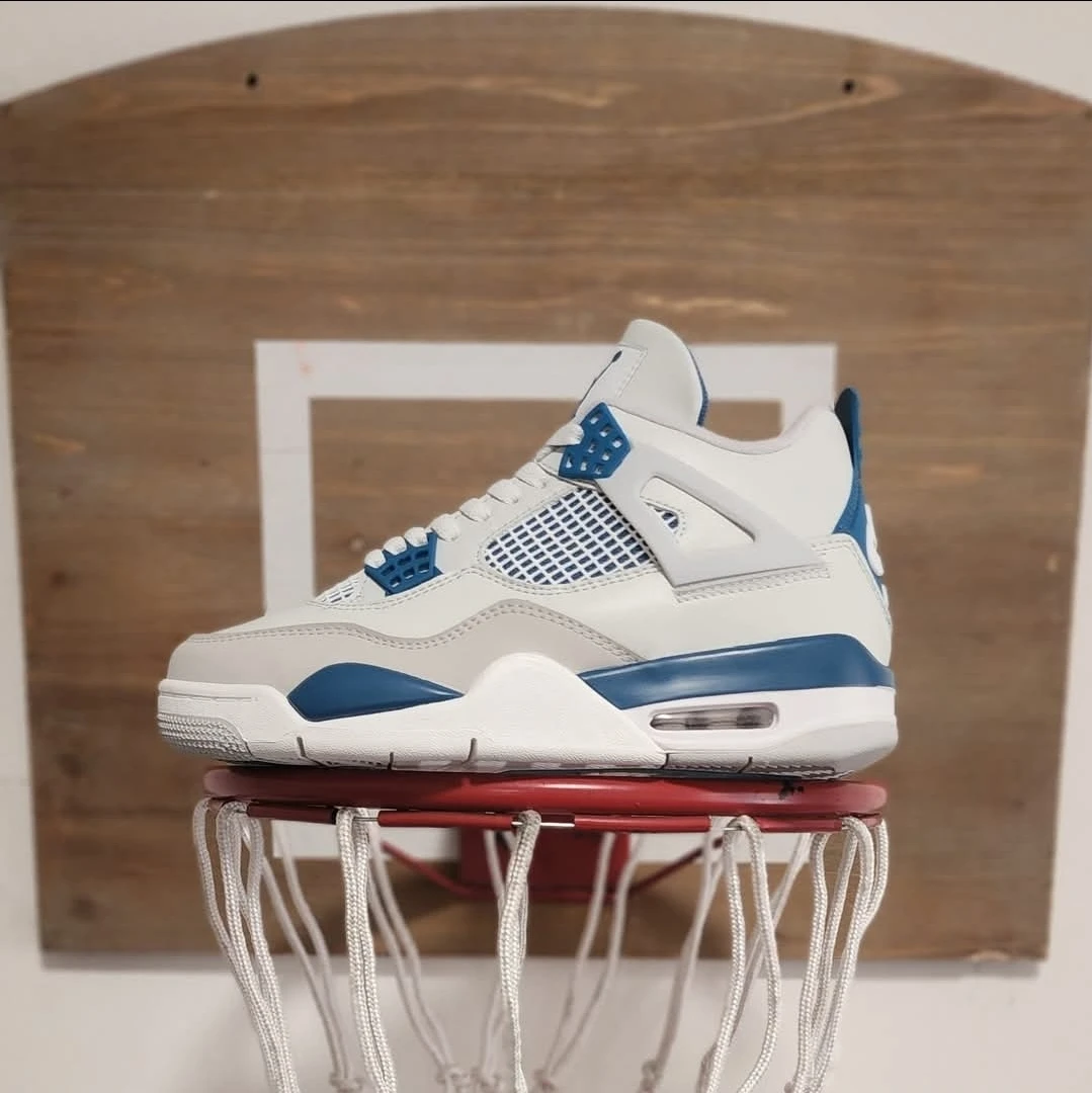 Nike Air Jordan 4 Retro Millitary blue - photo 3