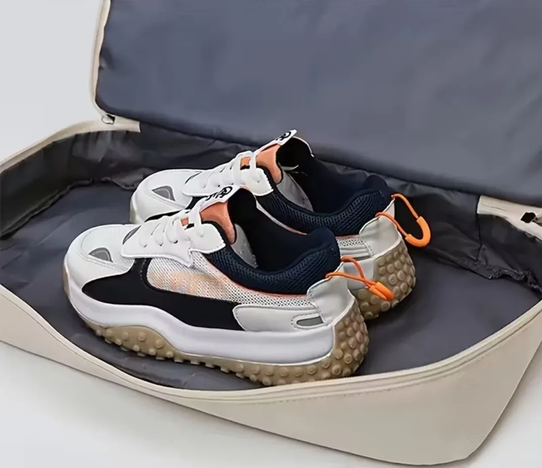 NEW Large Capacity Unisex Duffle Bag, Khaki image indicator(3)