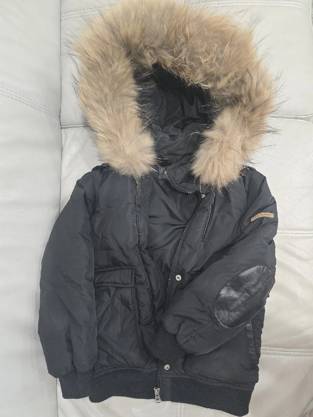 Mackage Montreal Black Down Puffer Jacket - Size 6