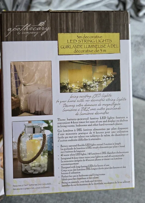 LED String Lights - 3m/10' image indicator(2)