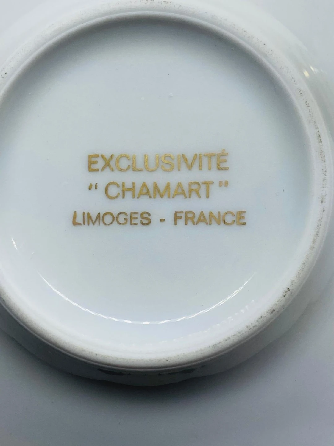 Chamart Limoges France Cup and Saucer - photo 4