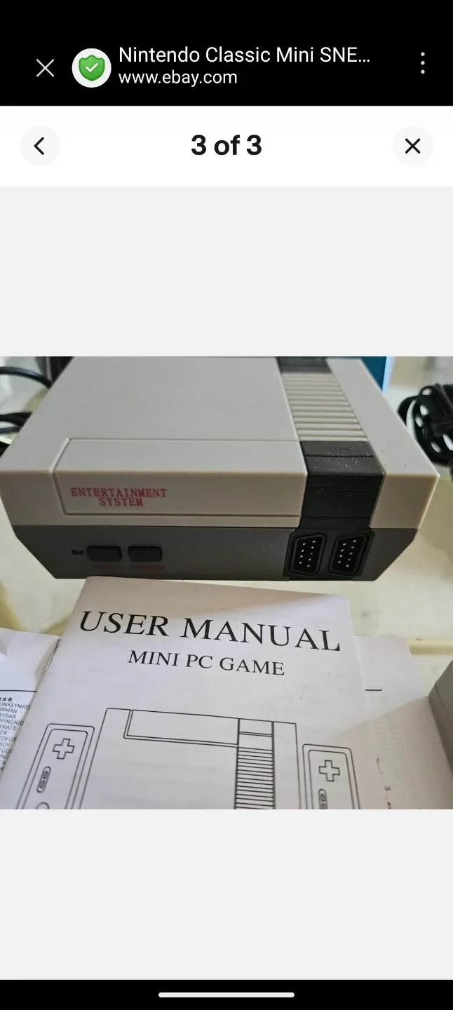 Mini Game Anniversary Edition Entertainment System image indicator(3)