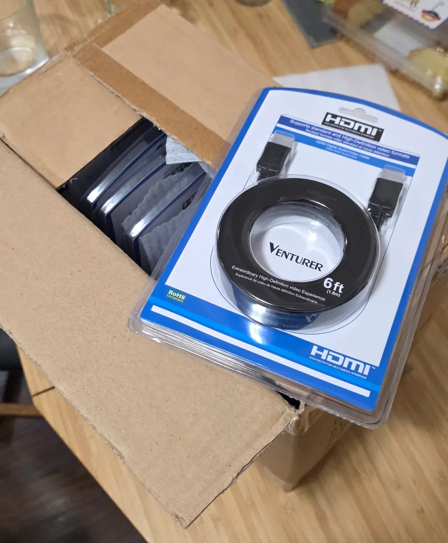 New Venturer 6ft HDMI Cable