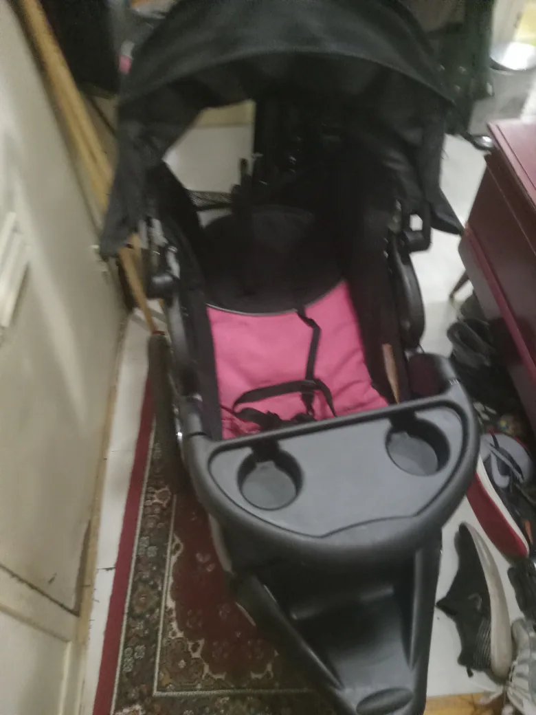 Expedition Baby Stroller - Pink & Black image indicator(2)