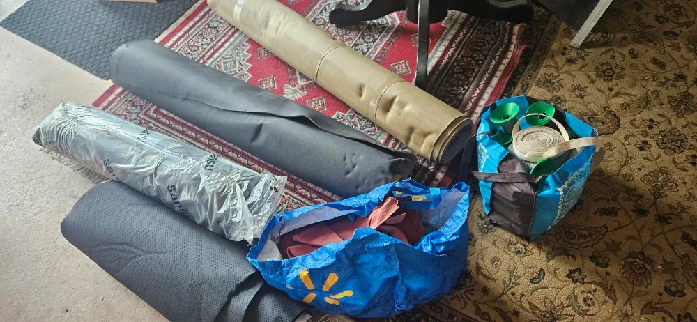 High quality Car Upholstery fabric, leather Rolls image indicator(10)