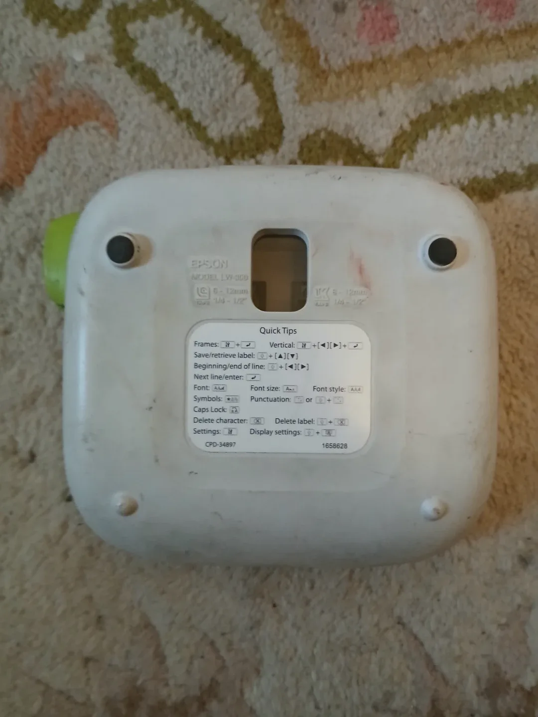 Epson LW-300 Label Maker image indicator(2)