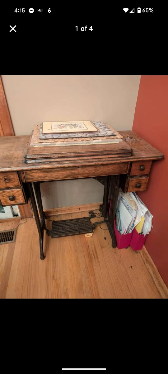 Singer sewing table, no machine