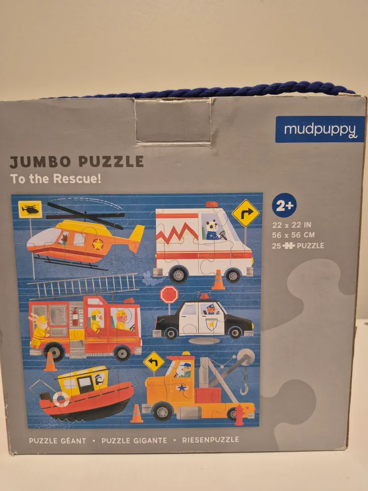 Mudpuppy Jumbo Puzzle To the Rescue! (25 Piece) image indicator(2)