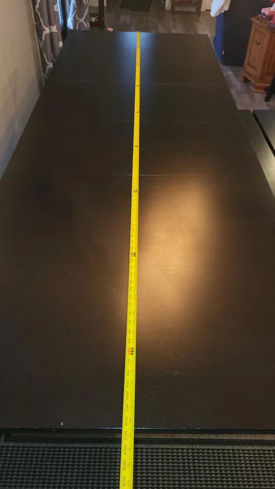 Dining Table with Bench, extendable image indicator(7)