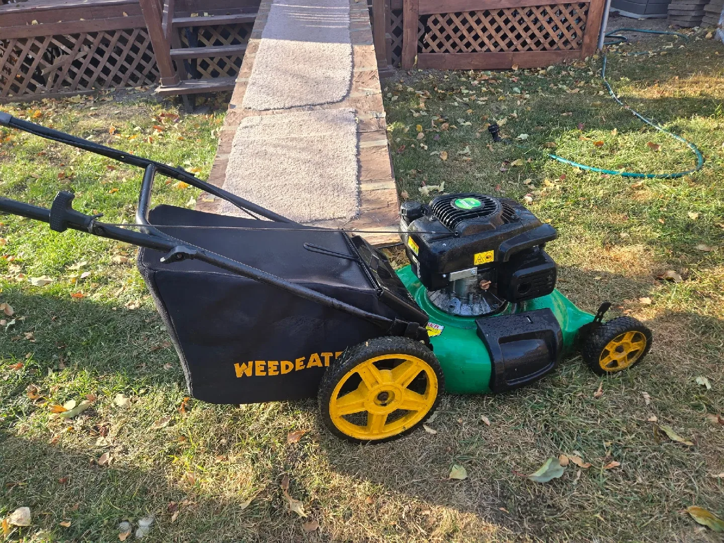 Weedeater OHV550 140cc Lawn Mower