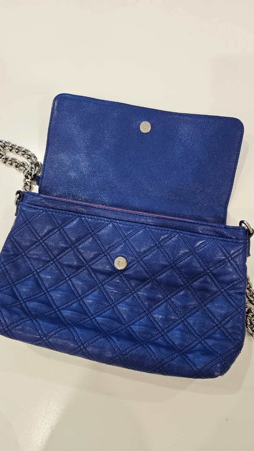 Marc by Marc Jacobs Blue Quilted Handbag image indicator(5)
