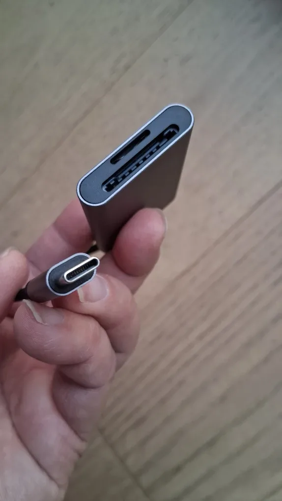 USB C Card Reader, SD Card, MicroSD Card, TF Card image indicator(3)