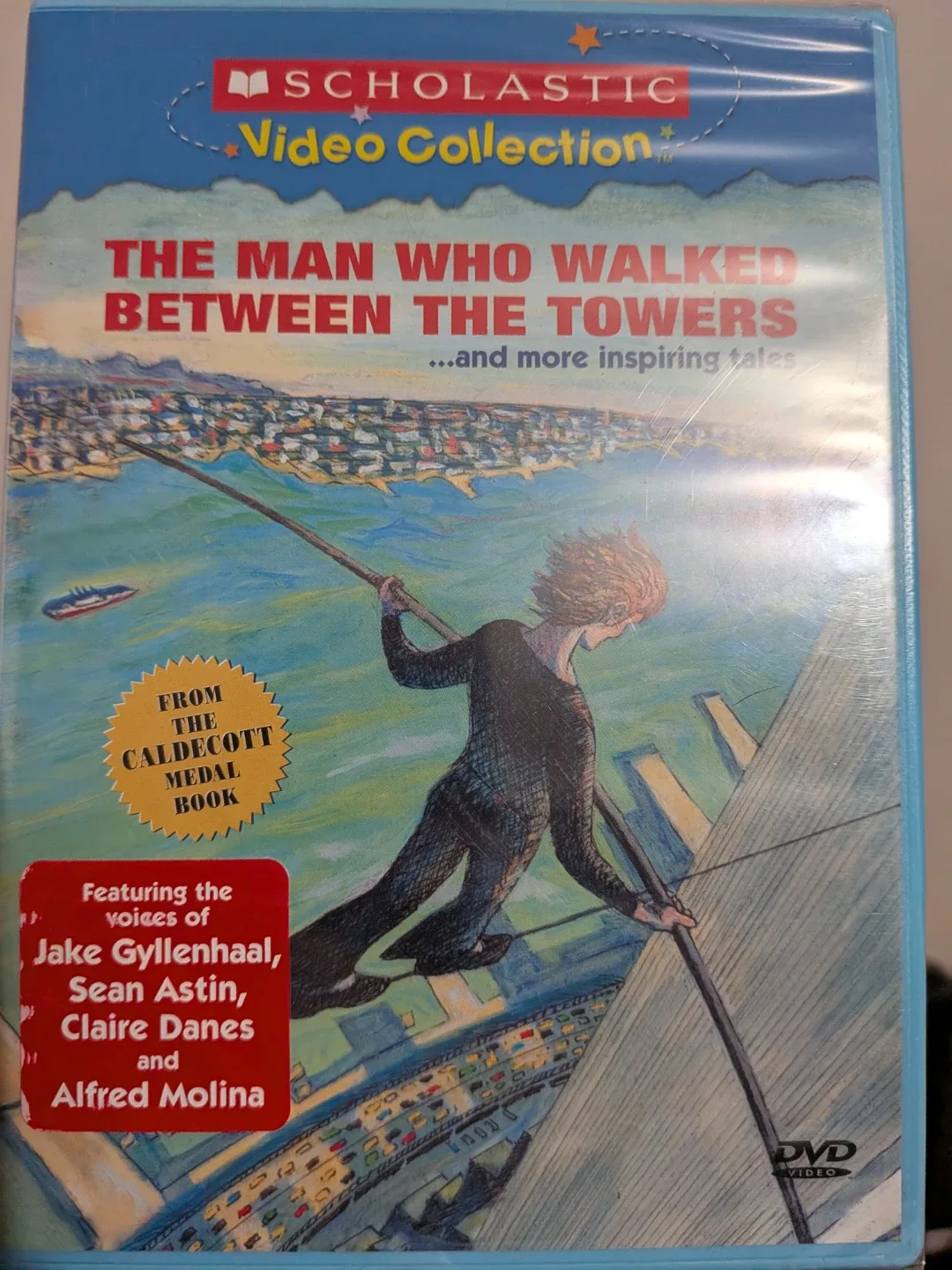 Scholastic Vid Collection: Man Walked Between Towers sealed dvd image indicator(2)