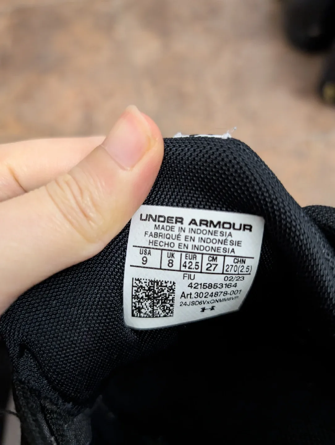 Under Armour Charged Pursuit Running Shoes - Men's Size 9 image indicator(2)