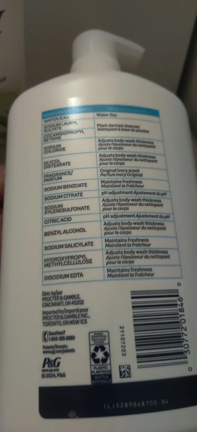 Ivory Gentle Body Wash 1.03 Lx 2 image indicator(4)