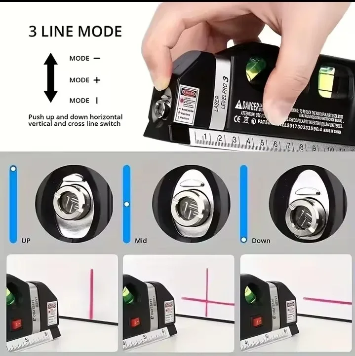 FIXIT Laser Level Pro 3 - Multi-function Tool image indicator(2)
