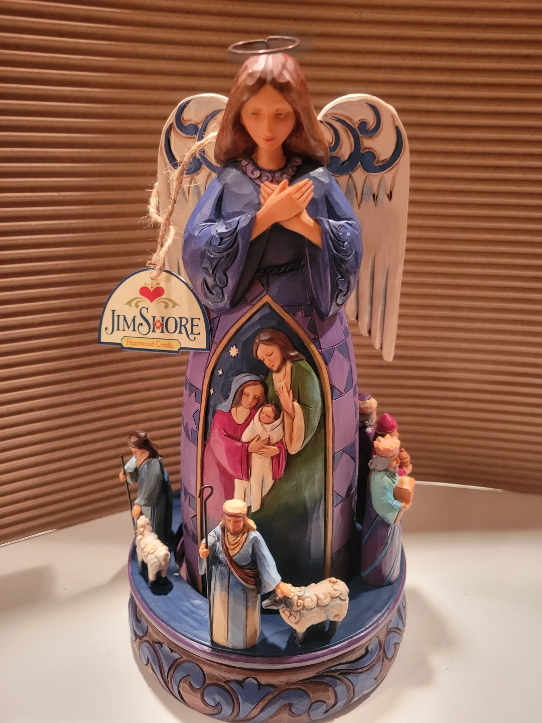 Jim Shore Nativity Figurine "O Come Let Us Adore Him" - photo 2